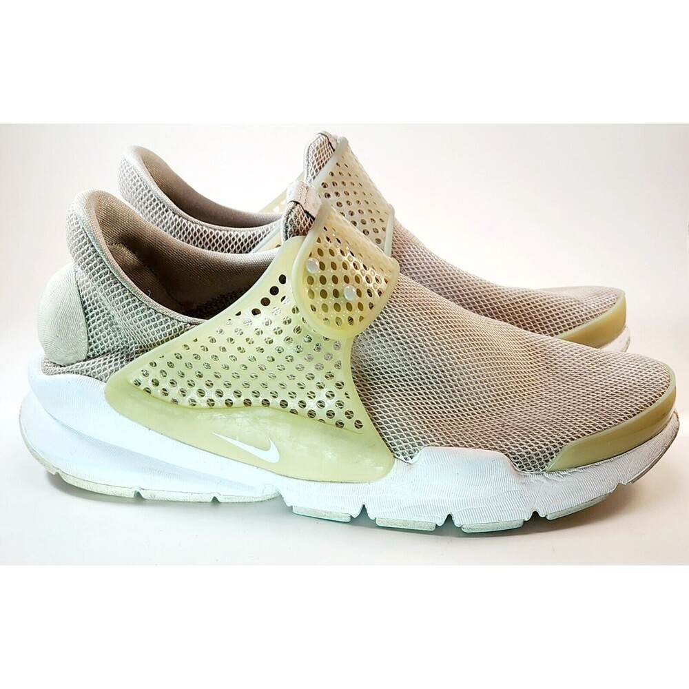 Nike Sock Dart Breathe Pale Grey Shoes Sneakers 896446-002 Women's Size 7 US